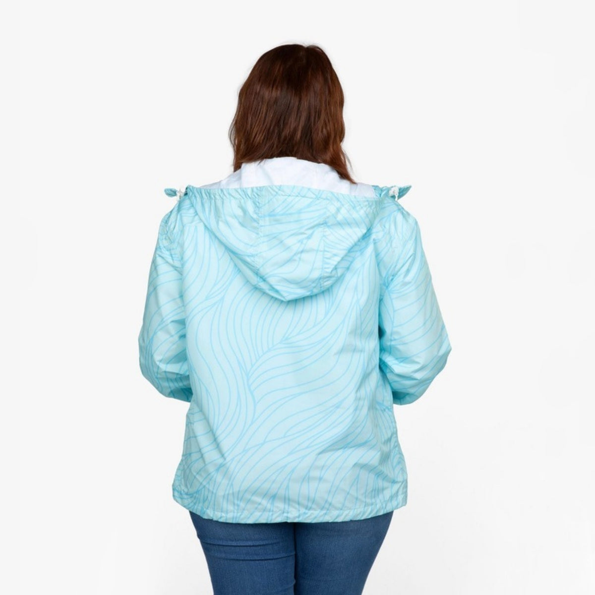 Puddle Jumper Human Raincoat Ripple - WOOFESSENTIAL