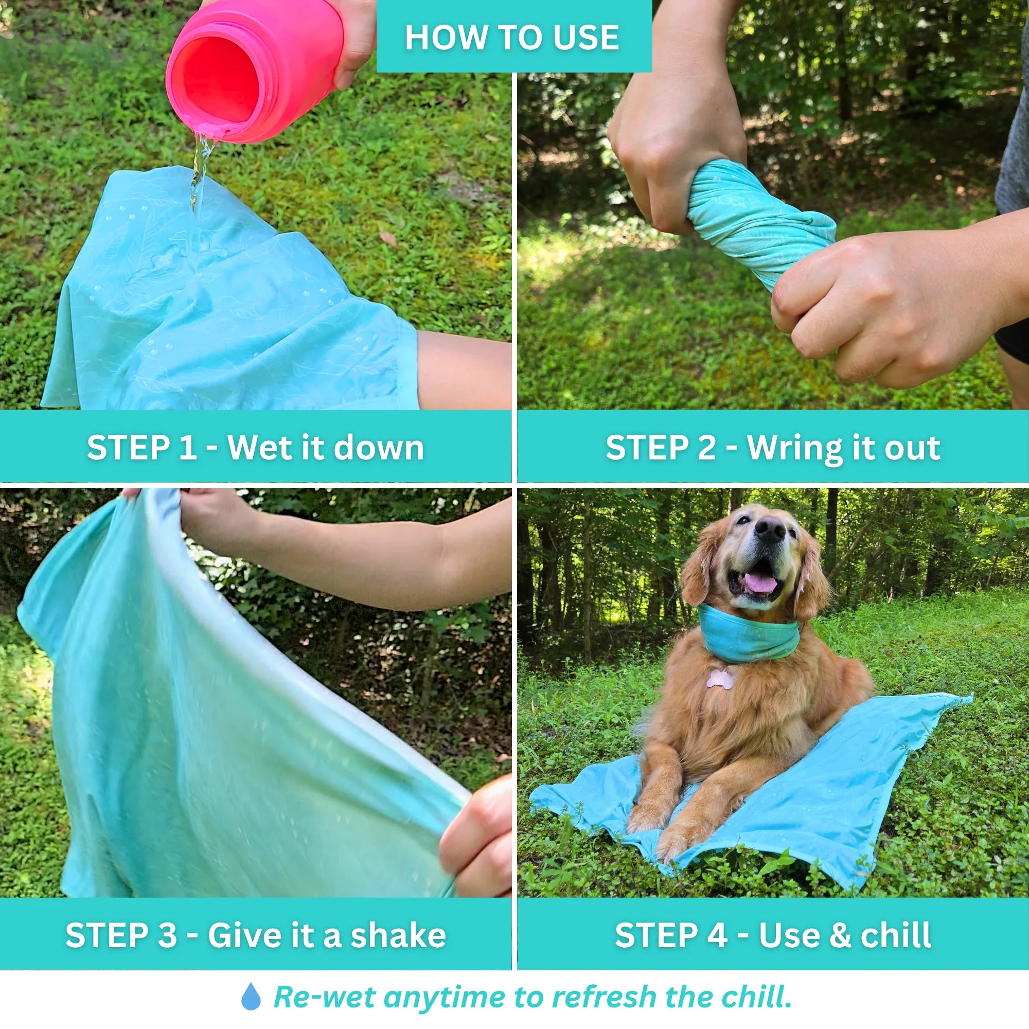 coolingpals dog cooling sheet - WOOFESSENTIAL