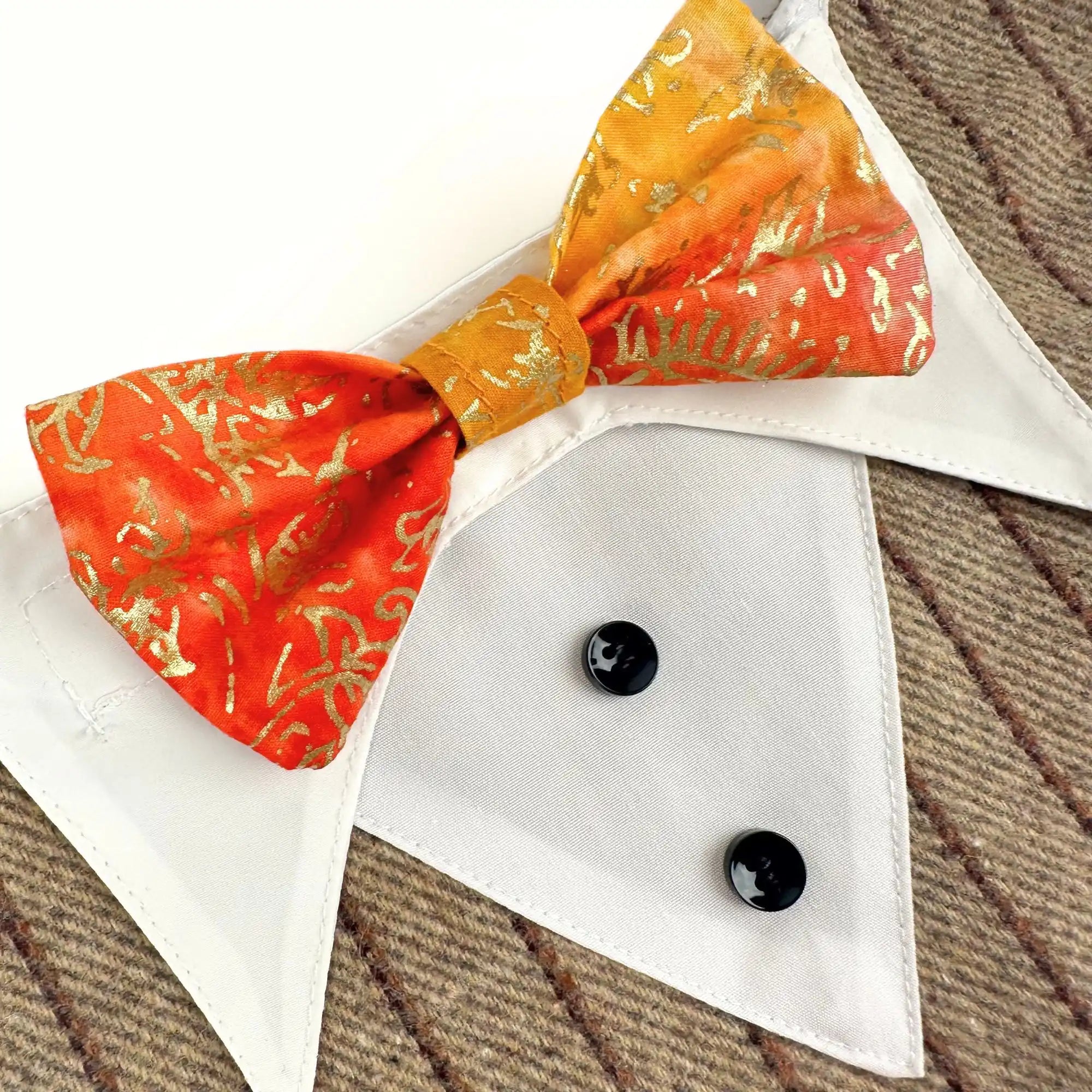 Switch-a-bow Tuxedo Bandana Set