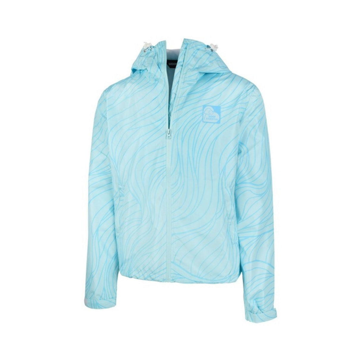 Puddle Jumper Human Raincoat Ripple - WOOFESSENTIAL