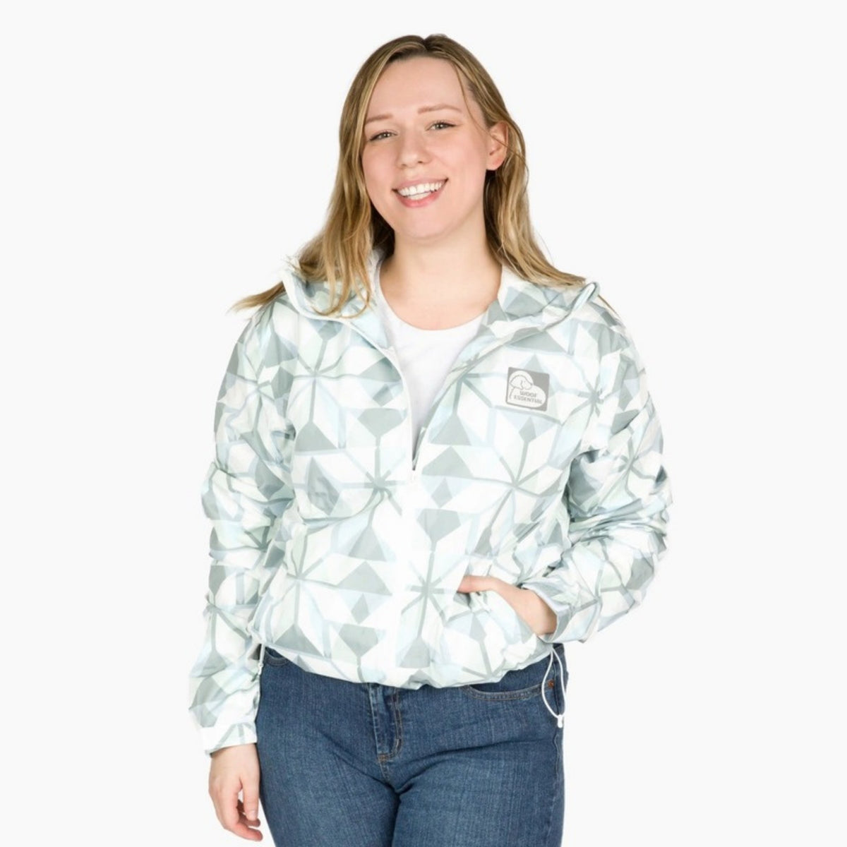 Puddle Jumper Human Raincoat Overcast - WOOFESSENTIAL