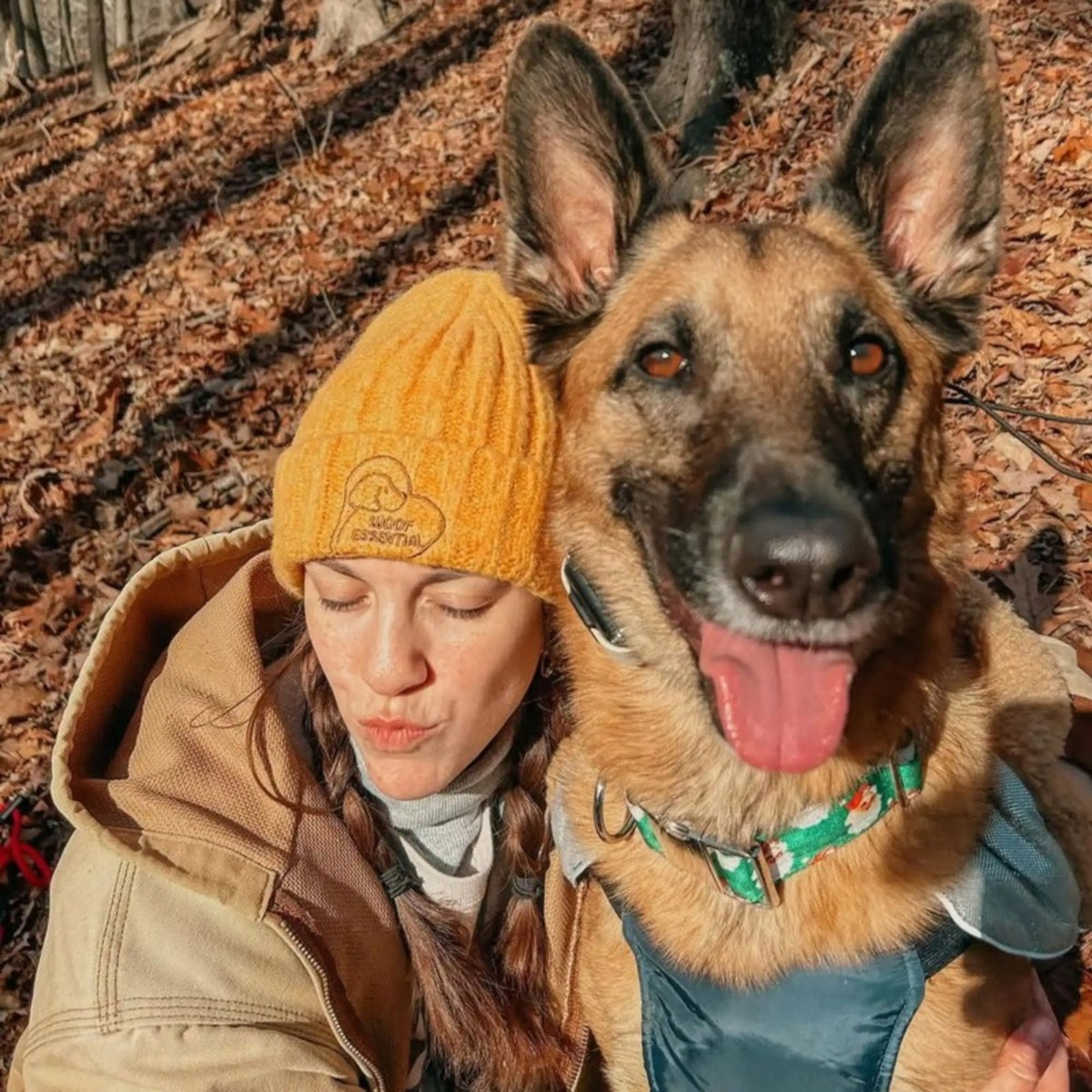 Puplover Beanie Sunset - WOOFESSENTIAL