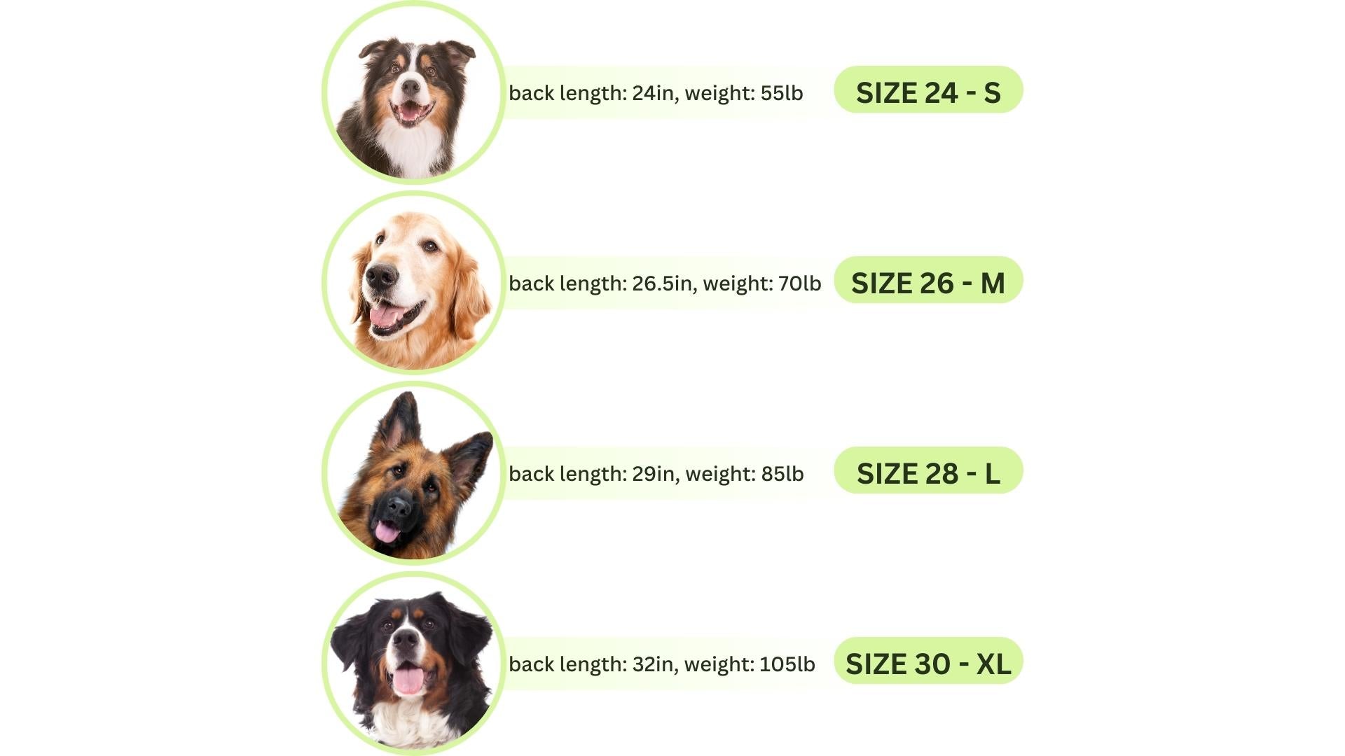 Size pick assistant – WOOFESSENTIAL