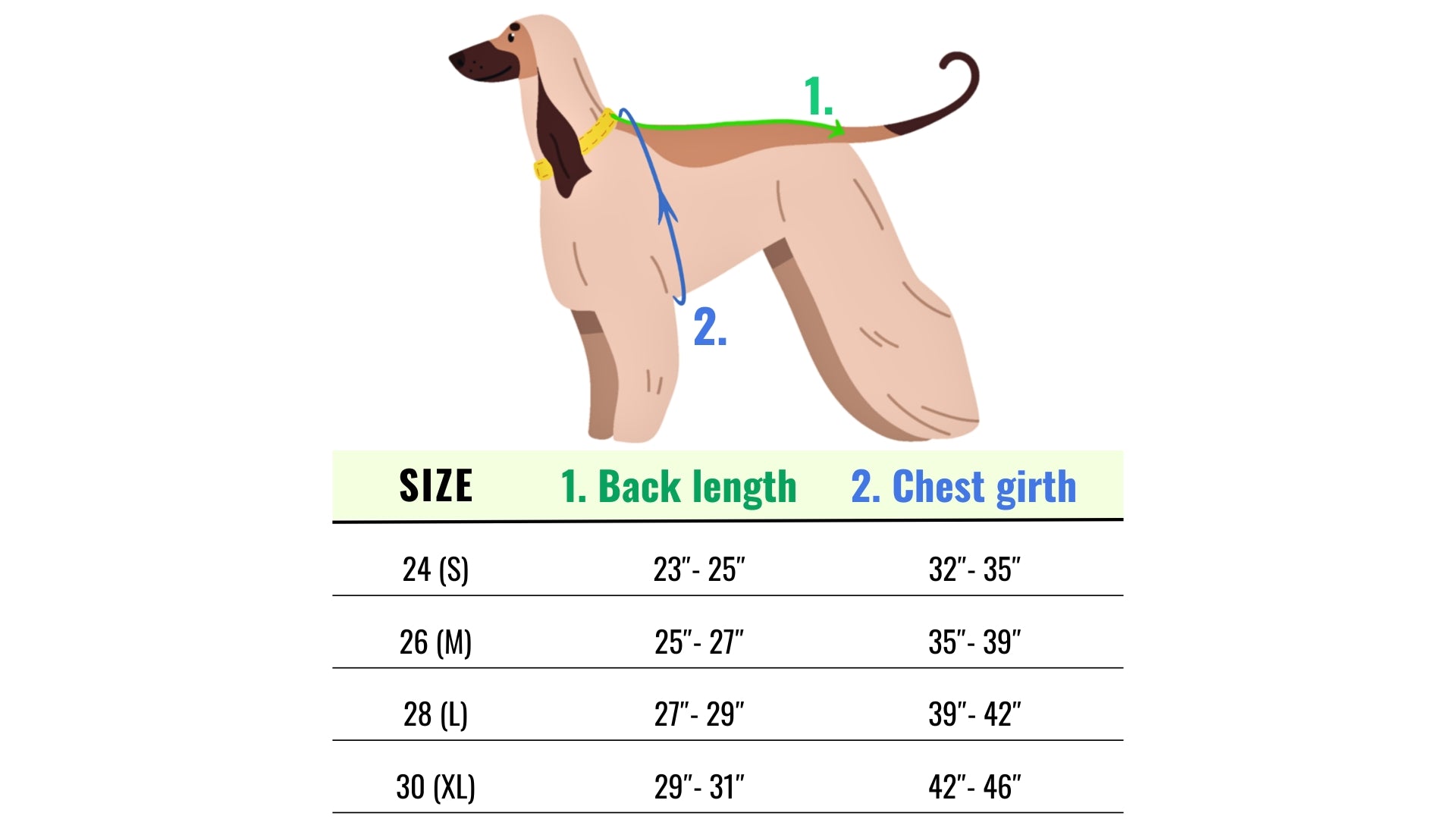 Size pick assistant – WOOFESSENTIAL