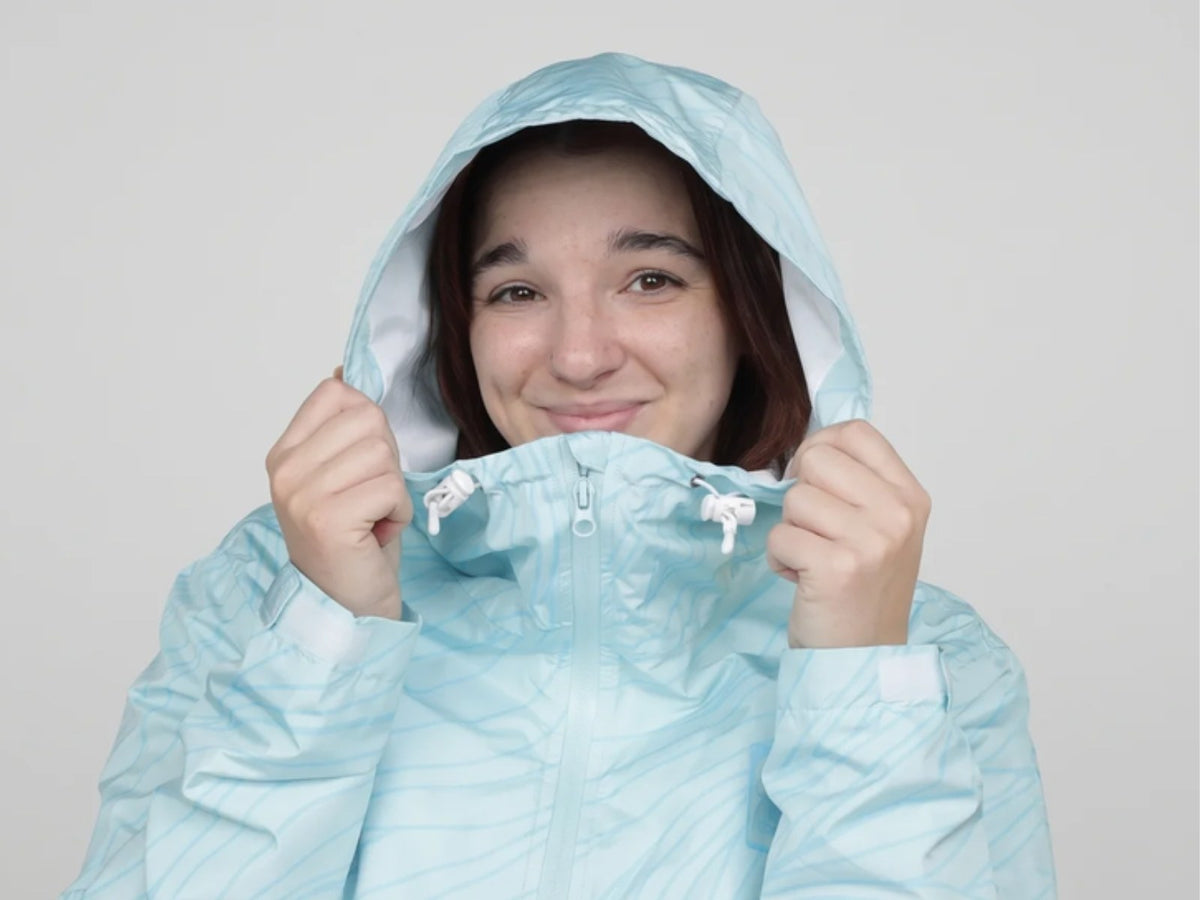 Soft lining of the human raincoat