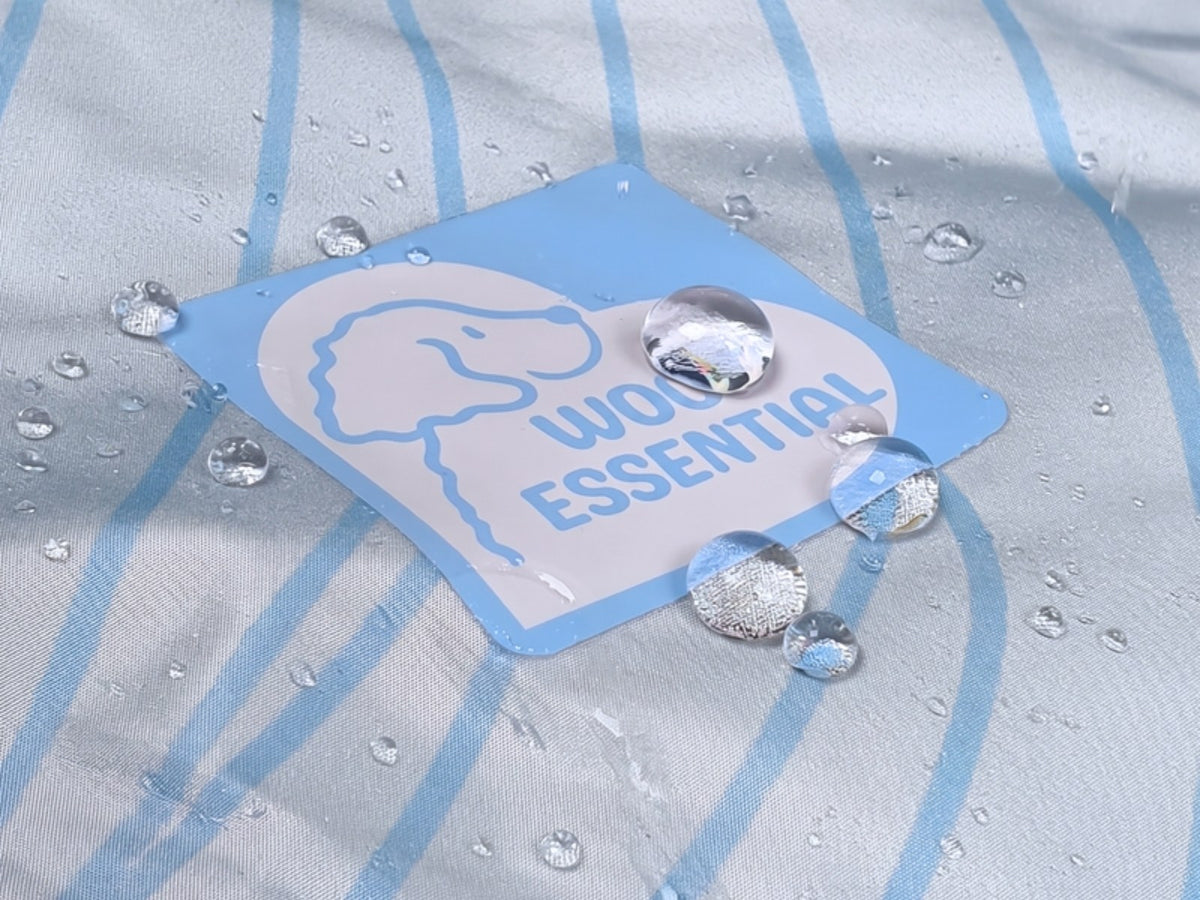 Waterproof human raincoat in heavy rain
