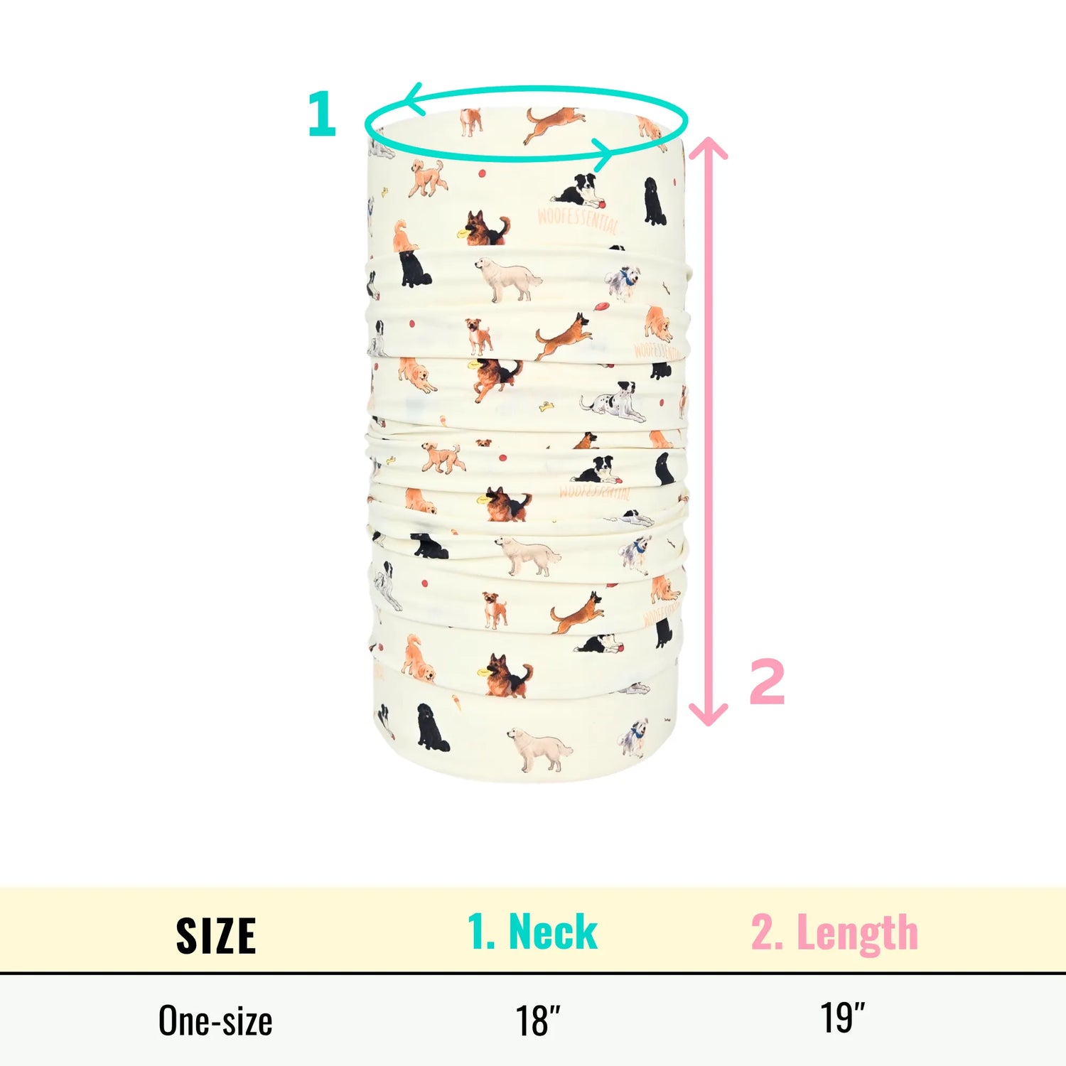 coolingpals human neck gaiter - WOOFESSENTIAL