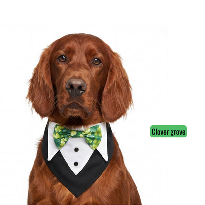 Switch-a-bow Tuxedo Bandana Set