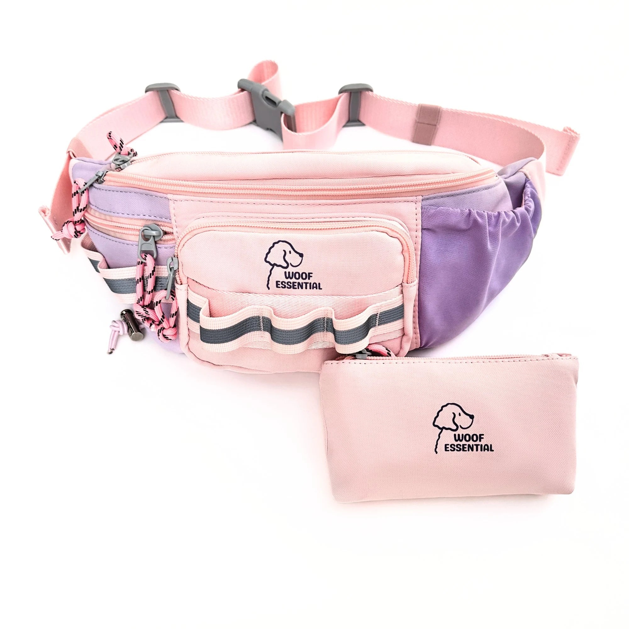 Walk’n Wag Hip Pack - WOOFESSENTIAL#color_bloom-pink