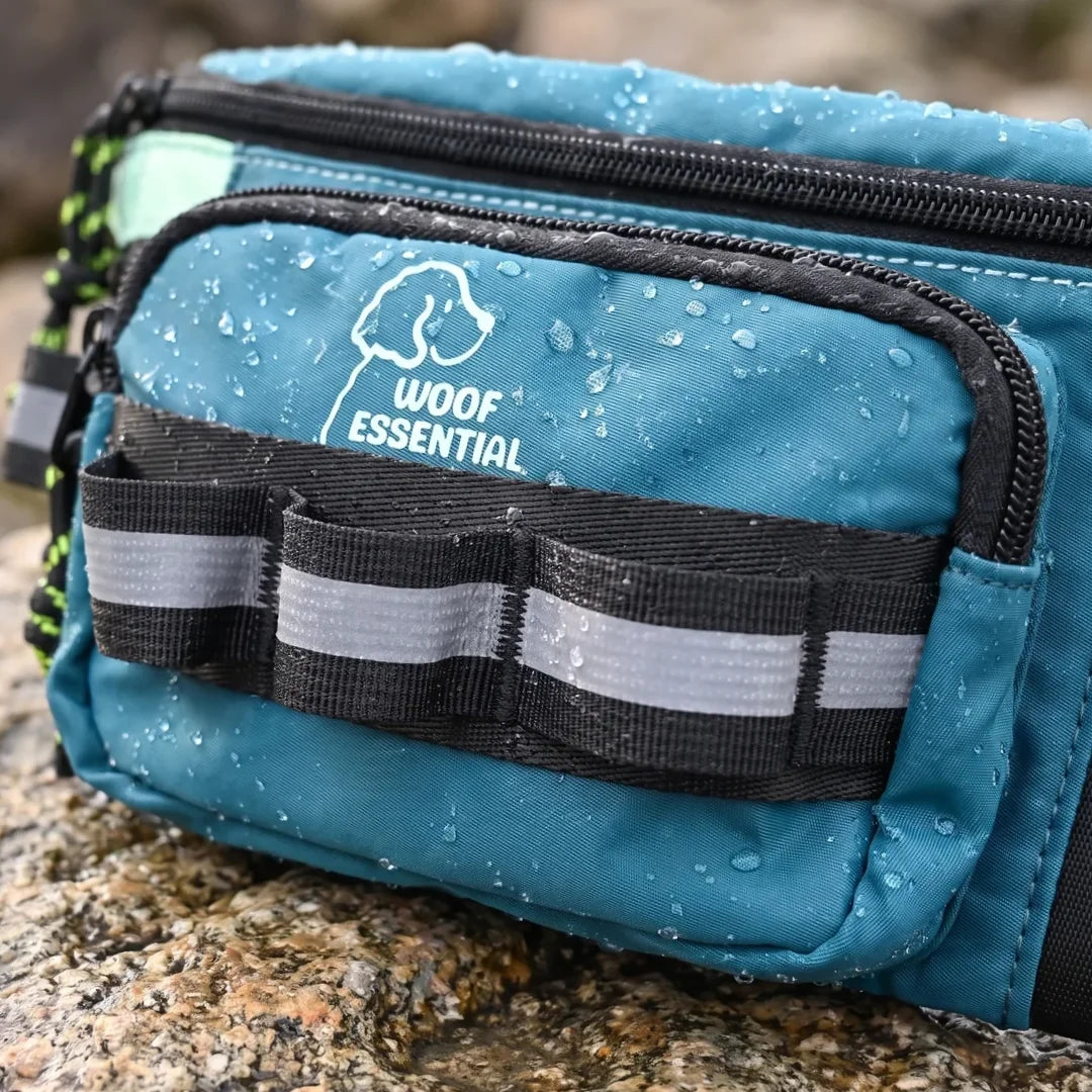 Water-resistant nylon dog walking bag fabric
